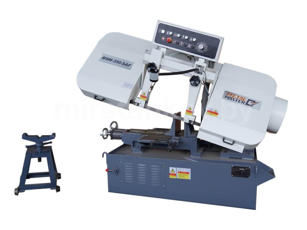 ПОЛУАВТОМАТИЧЕСКИЙ ЛЕНТОЧНОПИЛЬНЫЙ СТАНОК METAL MASTER BSM-350 SAF — изображение 2