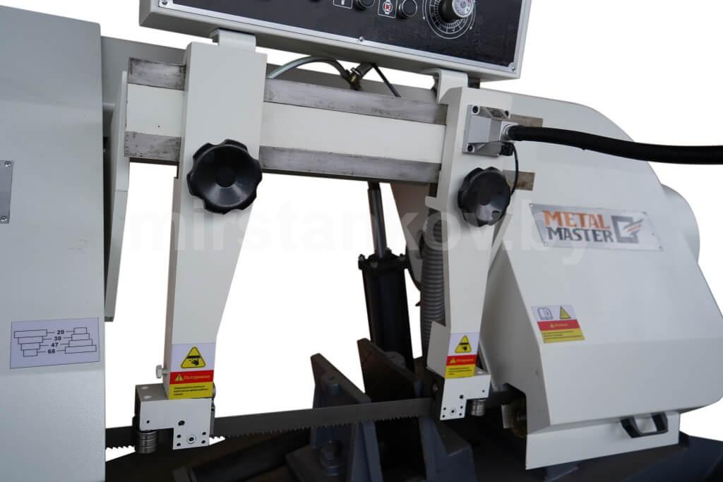 ПОЛУАВТОМАТИЧЕСКИЙ ЛЕНТОЧНОПИЛЬНЫЙ СТАНОК METAL MASTER BSM-350 SAF — изображение 7