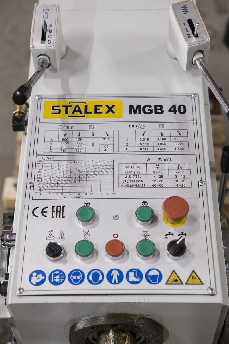 Станок сверлильный тяжелый STALEX MGB40 — изображение 3