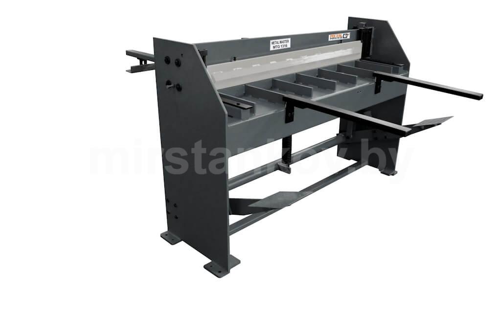 Механическая Гильотина METAL MASTER MTG 1316 — изображение 2