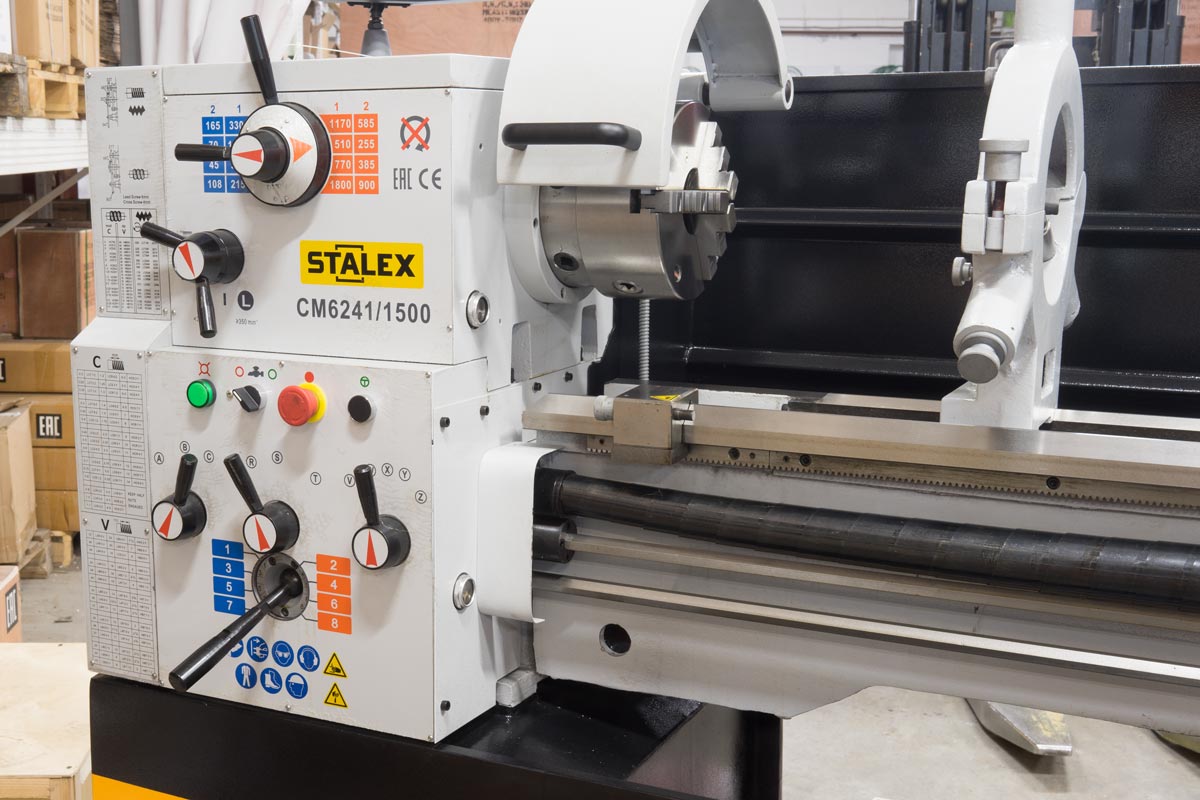 Токарно-винторезный станок STALEX CM6241/1500 — изображение 3